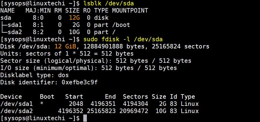 Linuxta LVM Olmadan XFS Kok Bolumu Nasil Genisletilir