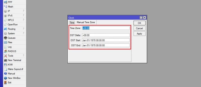 MikroTik Tarih ve Saati Nasil Ayarlanir2