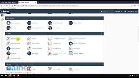 cPanel İle E-Posta Hesabı Nasıl Oluşturulur?