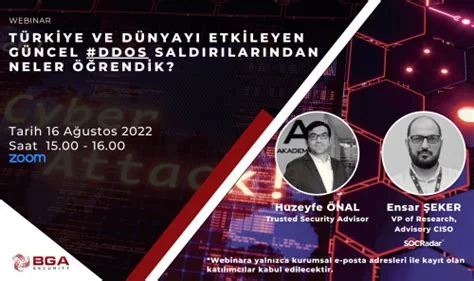 DDoS Saldırılarından Etkilenen Şirketler ve Öğrenilecek Dersler