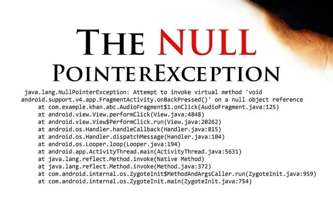 Nullpointerexception Nedir ve Bunu Nasil Düzeltirim