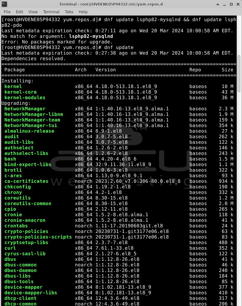 AlmaLinux GPG Denetimi Başarısız Oldu Hatası Nasıl Düzeltilir