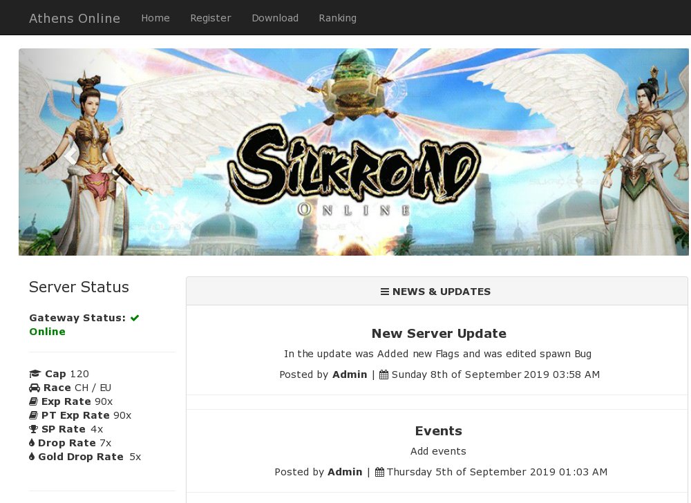 Silkroad Private Server Kurulum Adımları