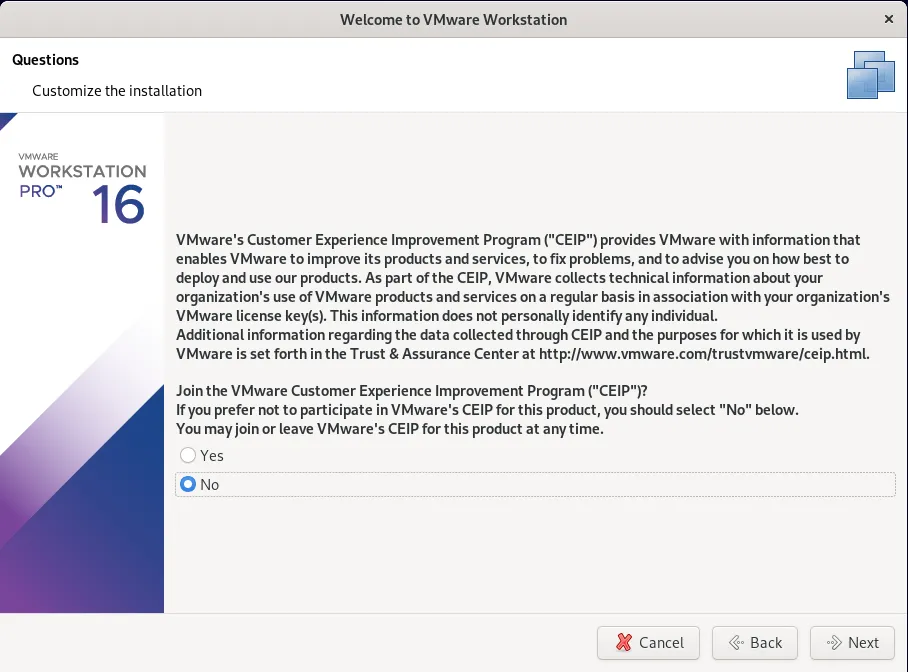 Debian 1110da VMware Workstation Pro Nasil Kurulur6