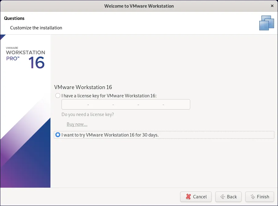 Debian 1110da VMware Workstation Pro Nasil Kurulur7