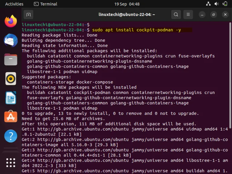Ubuntu 22.04te Cockpit Web Konsolu Nasil Kurulur3