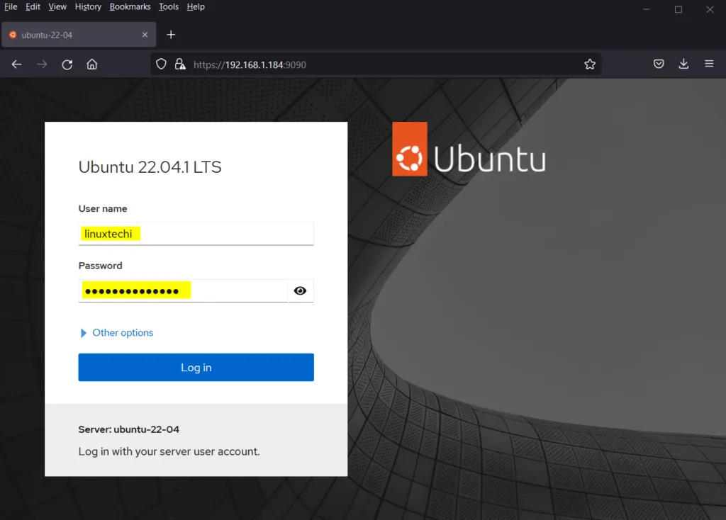 Ubuntu 22.04te Cockpit Web Konsolu Nasil Kurulur9