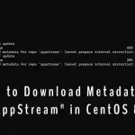 Error: Failed to download metadata for repo ‘appstream’: Centos 8 Hatasının Çözümü