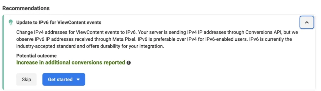 Facebook Donusum Takibi icin IPV4u IPv6 ile Degistirmek 2 min