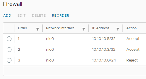 Vcenter Firewall Ayarları Yapılandırma 4